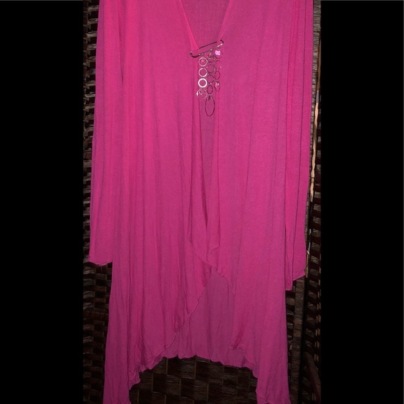 Abbellimento Tops - Fuchsia Tunic - Standard Size